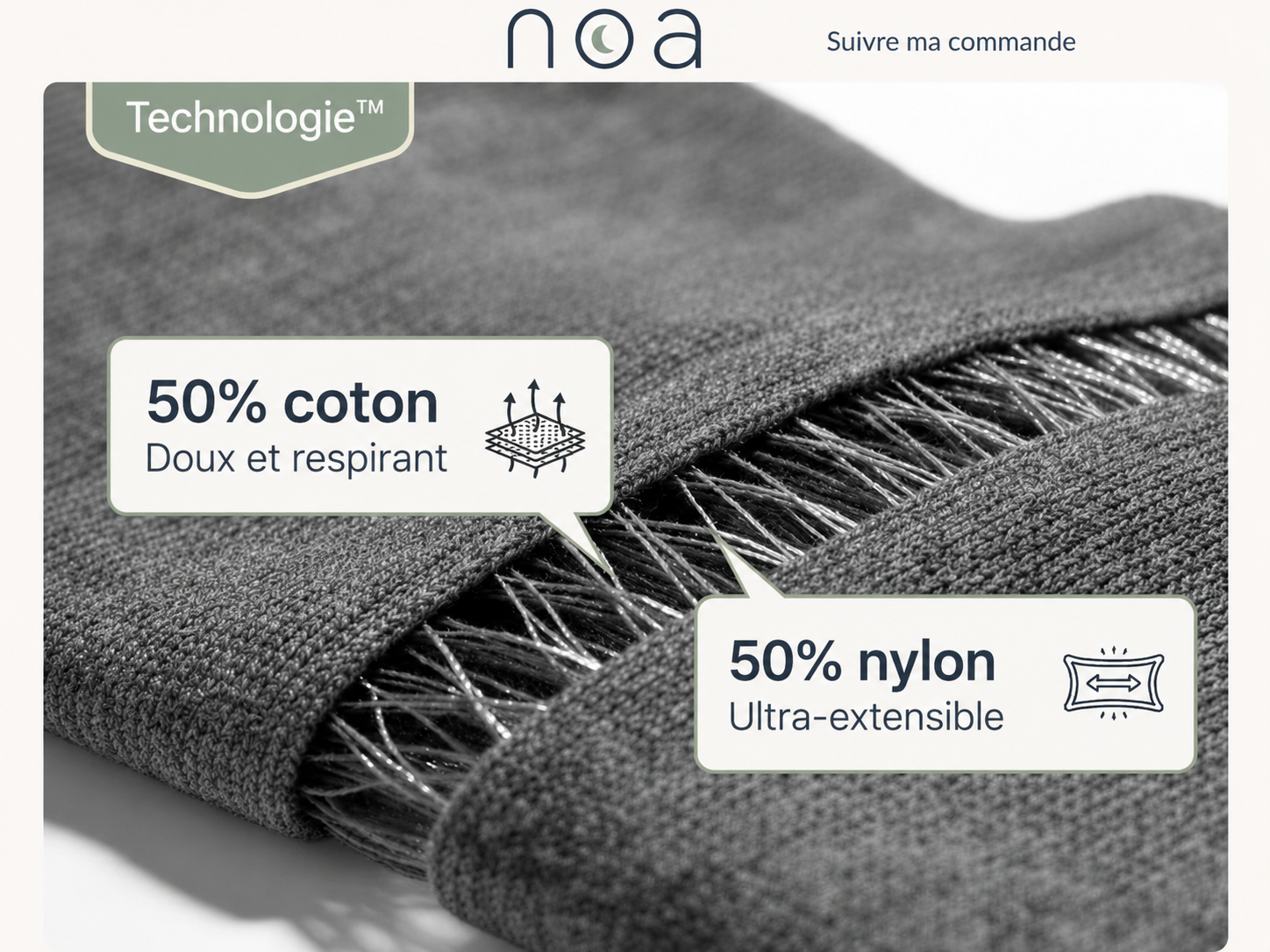 Noa Cocon Compression Enfant - vue 2